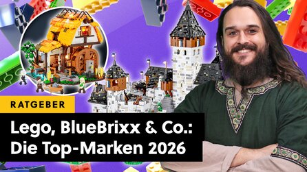 Die besten Klemmbausteine 2026: Lego, BlueBrixx + Co. im Vergleich
