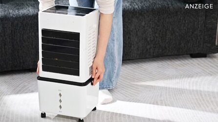 Ganz Deutschland ereilt ab heute eine Hitzewelle! Mit dieser mobilen Klimaanlage ohne Schlauch will ich dagegen vorgehen