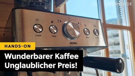 Seit ich diese Siebträger-Maschine habe, schmeckt mir Automaten-Kaffee nicht mehr - und dabei ist sie gar nicht mal teuer!