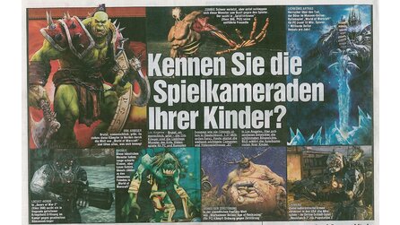 Bild-Zeitung - »Aufklärung« über Spiele-Monster