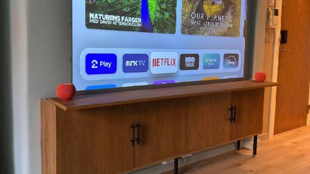 Heimkino-Fan versteckt 72-Zoll-Bildschirm in einer Kommode und die Community liebt es