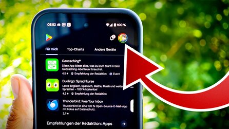 Schon gewusst? Ihr könnt in den meisten Google-Apps über euer Profilbild wischen, um damit Zeit zu sparen