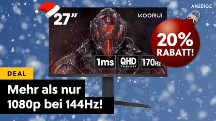 Nur für kurze Zeit: Bockstarker 27 Zoll Gaming-Monitor mit WQHD + mehr als 144Hz unverschämt günstig bei Amazon