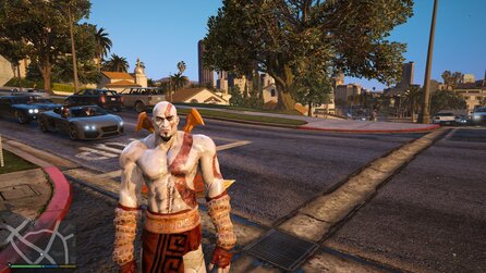 God of War in GTA 5 - Mod schickt Kratos nach Los Santos
