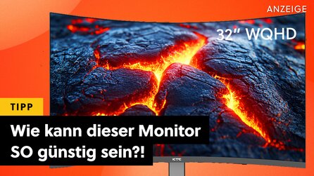 Ein Hardware-Hersteller, von dem ihr noch nie gehört habt, lässt die Monitor-Konkurrenz erzittern: 32 Zoll, Curved und 240Hz absurd günstig!