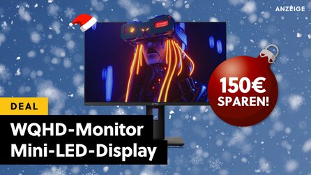 Mini-LED jetzt auch in Monitoren unter 500€? Dieses WQHD-Display mit 165Hz macht es möglich!