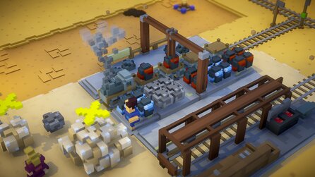 Aufbauspiel-Geheimtipp Kubifaktorium mischt Minecraft, Factorio und Die Siedler