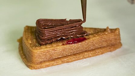 Dieser Kuchen ist gedruckt - würdet ihr ihn essen?