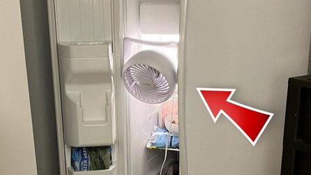 »Ich kam auf die Idee, als ich gemerkt habe, dass der Kühlschrank kalt ist« – Reddit-Nutzer zeigt seine »kostenlose Klimaanlage«