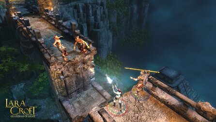 Lara Croft and the Guardian of Light - Erste Bilder: Iso-Ansicht + Koop-Modus