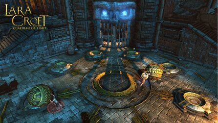 Lara Croft and the Guardian of Light - Bilder: Lara rätselt