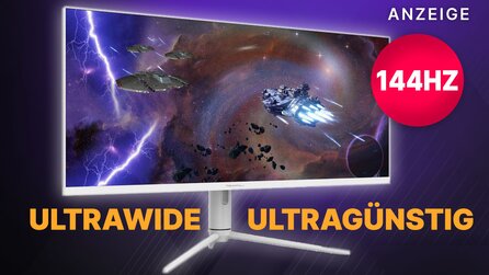 Ultrawide, ultragut, ultragünstig: Dieser 40 Zoll WQHD Monitor mit 144Hz IPS-Display ist bärenstark!