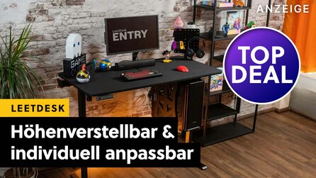 Perfektes Setup auf Knopfdruck: Warum dieser LeetDesk Gaming-Tisch dein neuer bester Freund wird