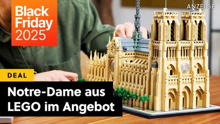 Notre-Dame abgebrannt – und von euch wiederaufgebaut? Das LEGO-Set des berühmten Bauwerks im Black-Friday-Angebot sichern!