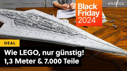 LEGO Star Wars ist Kindergarten dagegen: 1,3 Meter großer Sternenzerstörer aus über 7.000 Teilen - zum Hammerpreis!