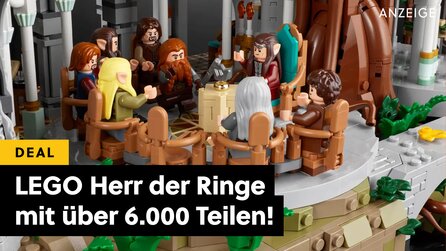 Das beste LEGO-Set zu Herr der Ringe ist jetzt endlich wieder so richtig günstig: Über 6.000 Teile und Details ohne Ende!