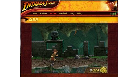 Lego Indiana Jones - Kostenloses JumpnRun im Flashformat