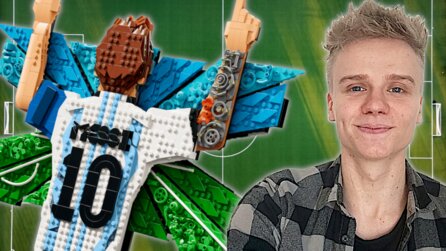 Legos 180 Euro Set zu Lionel Messi ist eine optische und preisliche Katastrophe, doch ein Design-Element bewundere ich