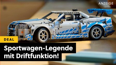 Als Fast + Furious noch gut war: Von LEGO gibts jetzt den legendären Nissan Skyline GT-R aus fast 1.500 Teilen – mit 6-Zylinder-Motor!