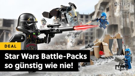 Bei LEGO Star Wars Battle Packs könnt ihr heute noch richtig viel sparen! Von Klonkrieger bis Mandalorianer ist alles dabei