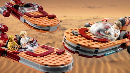 Star Wars: Lego veröffentlicht zum siebten Mal Luke Skywalkers Landspeeder und zum fünften Mal mit demselben Design, mit einer wichtigen Detailänderung