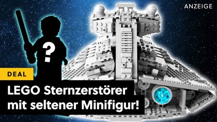 Der LEGO Star Wars Sternenzerstörer ist eines der beliebtesten Sets und gerade bekommt ihr ihn mit einer begehrten Minifigur zum Hammerpreis!