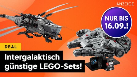 Nur noch für kurze Zeit: Die LEGO Woche bei MediaMarkt glänzt mit haufenweise Angeboten zu LEGO Star Wars, LEGO Technic, Dune + Co.!