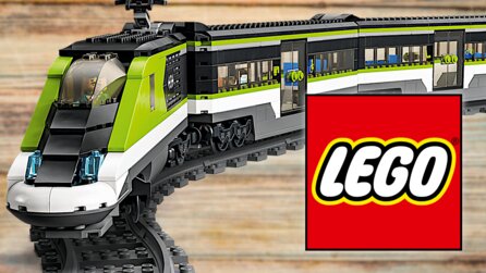 Der vielleicht abgefahrenste Lego-Zug überhaupt fährt nur im Kreis - aber wie!