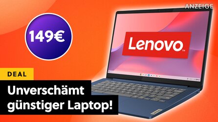 So günstig kann ein Laptop sein? Das Lenovo Ideapad Slim 3 kostet bei Amazon nur 149 Euro