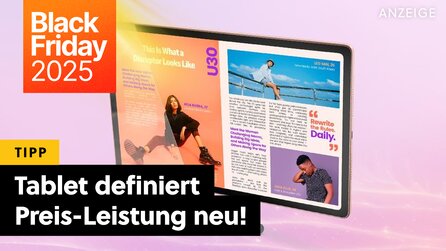 Eines der leistungsstärksten Tablets für wenig Geld ist jetzt für kurze Zeit supergünstig beim Amazon Black Friday!
