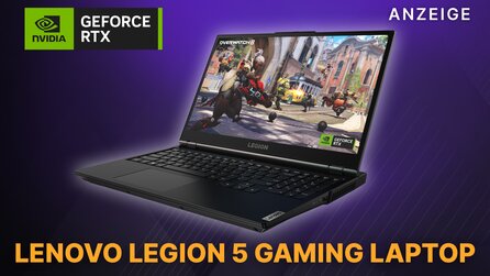Gaming Laptop stark reduziert: Lenovo Legion 5 mit 165 Hz + RTX 3060 bei Cyberport zum Tiefstpreis