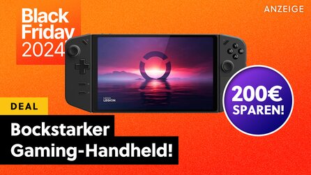 Die beste Steam Deck-Alternative ist am Black Friday absurd reduziert: Irre Gaming-Laptop-Performance im Nintendo Switch-Format!