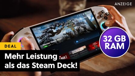 Wie das Steam Deck - nur mit mehr Power: Dieser Gaming-Handheld ist ein unterschätzter Geheimtipp - und jetzt günstig wie nie!