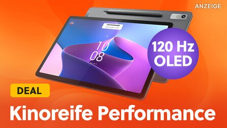120Hz OLED-Display + High End-Rechenleistung: Das Lenovo Tab P11 Pro-Tablet so günstig wie nie im MediaMarkt-Angebot