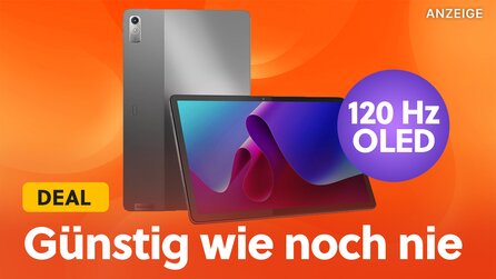 120Hz OLED-Display, Octa-Core + echter 4-Kanal-Sound: Das Lenovo Tab P11 Pro-Tablet zum neuen Tiefstpreis im Angebot