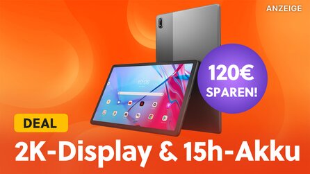 Unterwegs Netflix in HD + mit Dolby Atmos streamen: Hochauflösendes Lenovo Tablet für kurze Zeit supergünstig