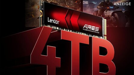 Die momentan günstigste 4 TB M.2 SSD? Die Lexar Ares ist bei Amazon reduziert