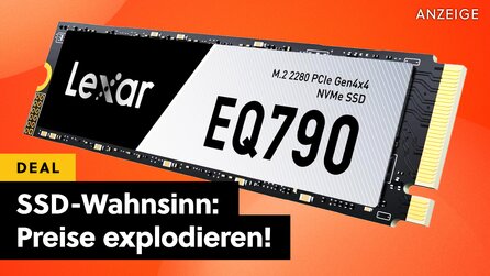 SSDs + RAM werden zu Black Friday eher teurer als günstiger: Wer Datenspeicher braucht, sollte lieber jetzt zugreifen!