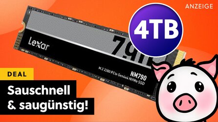 Die beste 4TB SSD in Sachen Preis-Leistung ist gerade noch günstiger - aber nur kurz!