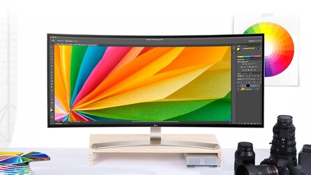 LG 38UC99-W Curved Ultrawide - 3.840 x 1.600 Pixel auf 38 Zoll