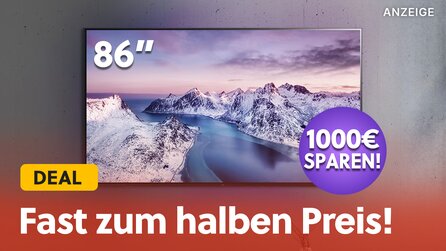 Mit diesem TV müsst ihr nie wieder ins Kino: 86 Zoll LG 4K Smart TV zum ultragünstigen Mini-Preis im Angebot!