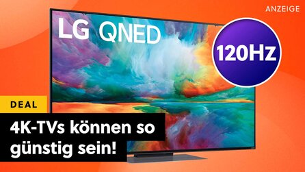 Teaserbild für QLED, HDR und eine traumhafte Preis-Leistung: Ein richtig starker 4K-Smart-TV mit 120Hz ist irre günstig bei Amazon