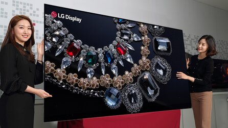 8K-OLED auf 88 Zoll - LG zeigt Monsterfernseher auf der CES