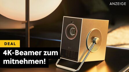 Das Heimkino für unterwegs: Dieser tragbare 4K-Beamer von LG ist gerade unschlagbar günstig!