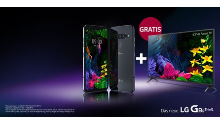 LG G8S Smartphone kaufen und LG 43 4K-TV geschenkt dazu [Anzeige]