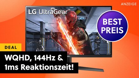 Mehrwertsteuer? Geschenkt! Dieser 27 Zoll WQHD Gaming-Monitor mit 144Hz + 1ms Reaktionszeit ist jetzt günstig wie nie!