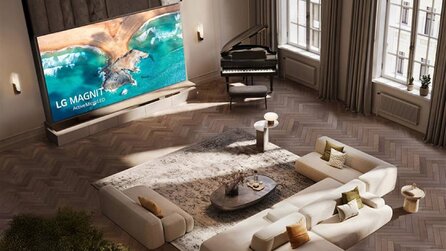 Knapp drei Meter breit: Neuer XXL-TV von LG soll dank Micro-LED die nächste Stufe des Heim-Kinos erreichen