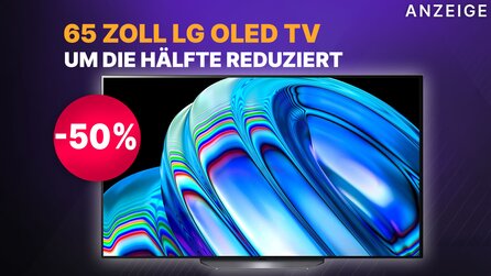 LG OLED TV mit 120 Hz und HDMI 2.1 um die Hälfte reduziert: 65 Zoll 4K Smart TV im Amazon Angebot günstig wie ewig nicht