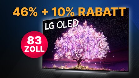 Einen 83 Zoll Gaming-TV von LG könnt ihr euch jetzt zum halben Preis holen [Anzeige]