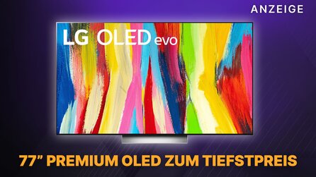 77 Zoll OLED TV: Der LG OLED 4K TV ist in den Amazon Winterangeboten supergünstig